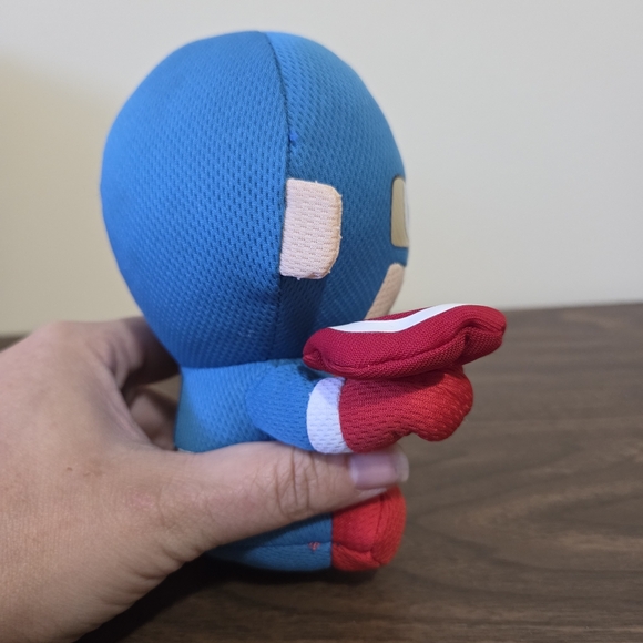 Ty Captain America Plush Toy - Blue, Red, and White - Picture 2 of 8